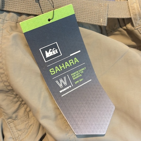 REI Sahara Convertible Pants Women’s Size 14 Petite Khaki UPF 50+ New with tags! - Picture 5 of 14